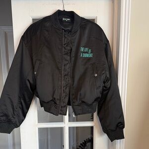 Taylor Swift Black Puffer the Life of a Showgirl xs NWOT